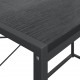 Kompiuterio stalas, juodos spalvos, 110x60x138cm, MDP