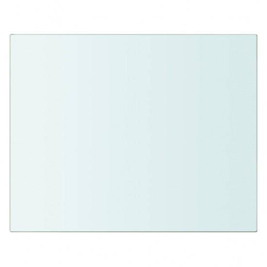 Lentynos, 2vnt., skaidrios, 20x20cm, stiklo plokštė (243804x2)