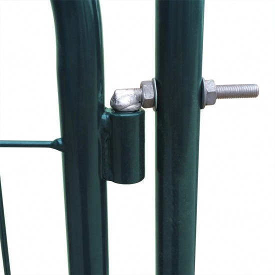 Sodo tvoros vartai 100 x 100 cm, žali