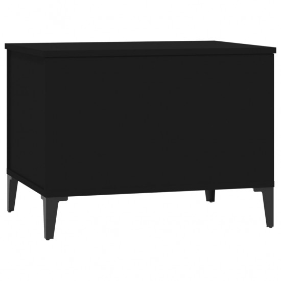 Kavos staliukas, juodos spalvos, 60x44,5x45cm, apdirbta mediena