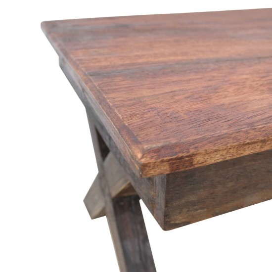 Kavos staliukas, perdirbta mediena, 110x60x45cm