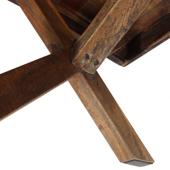 Kavos staliukas, perdirbta mediena, 110x60x45cm