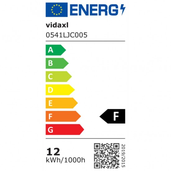 Sieninis vonios kambario veidrodis su LED, 60x100cm