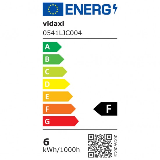 Vonios kambario veidrodis su LED, 60cm