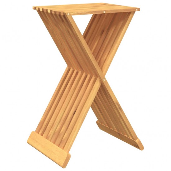 Sulankstoma taburetė, 40x32,5x70cm, tikmedžio medienos masyvas