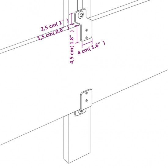 Tentas, 650g/m², 4x7m, baltas