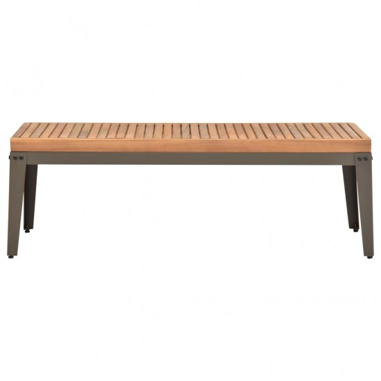 Sodo kavos staliukas, 110x55x36cm, akacijos medienos masyvas