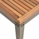 Sodo kavos staliukas, 110x55x36cm, akacijos medienos masyvas