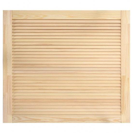 Žaliuzinės durelės, 39,5x49,4cm, pušies medienos masyvas