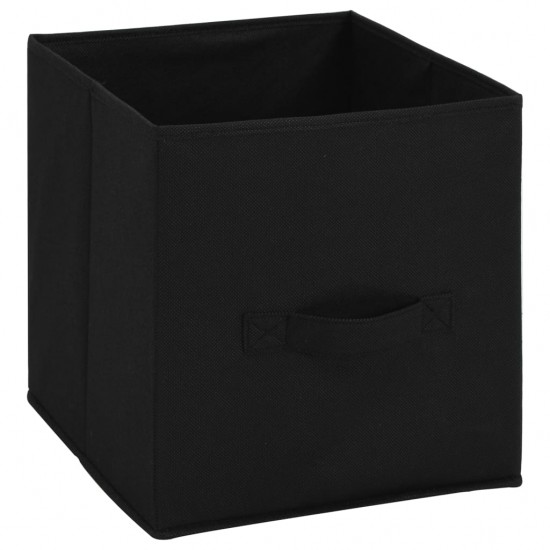 Spintelė daiktams su 4 krepšiais, juoda, 63x30x71cm, plienas
