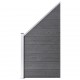 Tvoros rinkinys, pilkos spalvos, 792x186cm, WPC