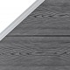 Tvoros rinkinys, pilkos spalvos, 446x186cm, WPC