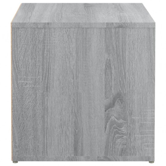 Dėžė-stalčius, pilka ąžuolo, 40,5x40x40cm, apdirbta mediena