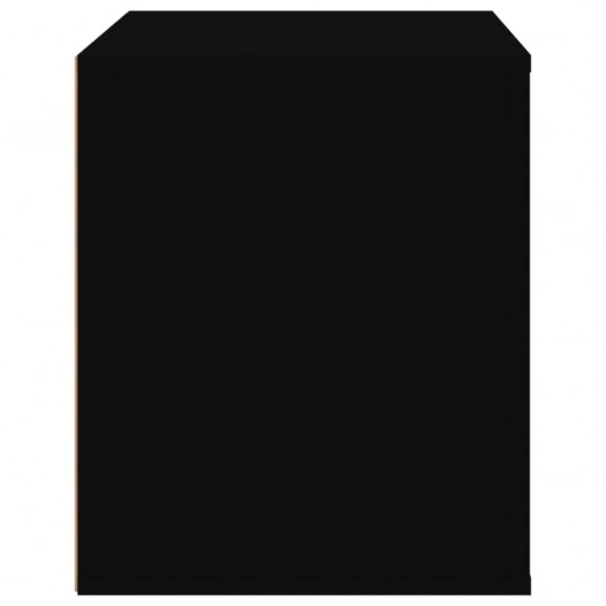 Naktinė spintelė, juodos spalvos, 50x39x47cm