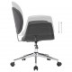 Pasukama biuro kėdė, pilkos spalvos, audinys (287394)