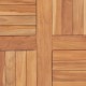 Stalviršis, 60x60x2,5cm, tikmedžio medienos masyvas