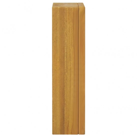 Veidrodinė spintelė, 30x10x40cm, tikmedžio medienos masyvas
