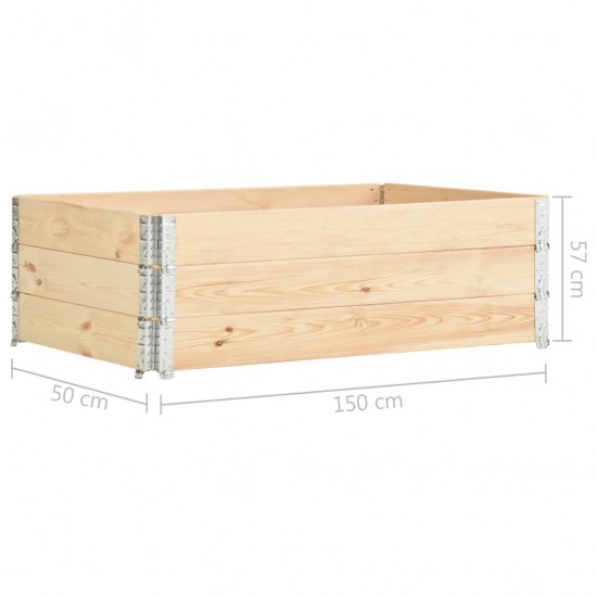 Aukšti loveliai, 3vnt., 50x150cm, pušies medienos masyvas