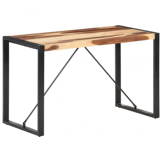 Valgomojo stalas, 120x60x75cm, mediena su dalbergijos apdaila