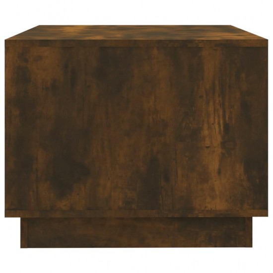 Kavos staliukas, dūminio ąžuolo spalvos, 102,5x55x44cm, MDP