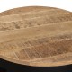 Šoninis staliukas, masyvi mango mediena, 60x40cm