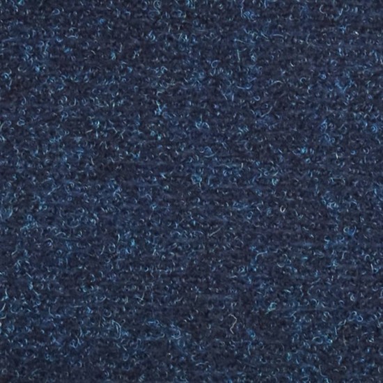 Lipnūs laiptų kilimėliai, 15vnt., tamsiai mėlyni, 65x21x4cm