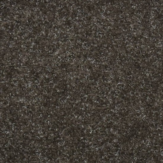 Lipnūs laiptų kilimėliai, 15vnt., šviesiai rudi, 65x21x4cm