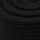 Darbo virvė, juodos spalvos, 18mm, 25m, poliesteris