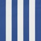 Ištraukiama markizė, mėlynos ir baltos spalvos, 100x150cm