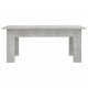 Kavos staliukas, betono pilkos spalvos, 100x60x42cm, MDP