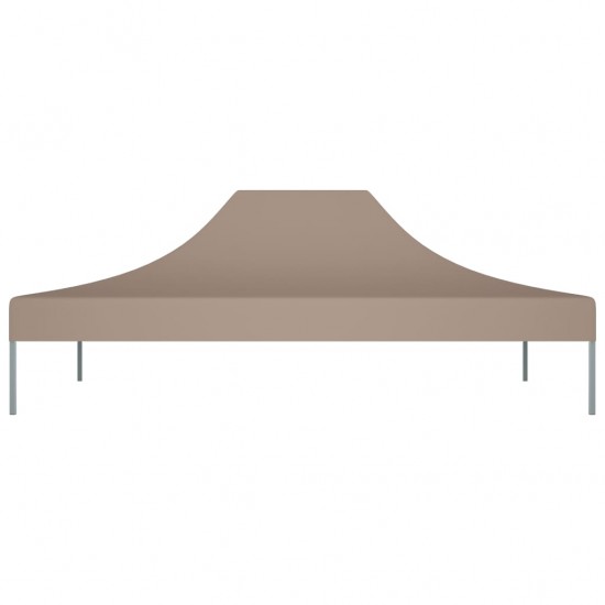 Proginės palapinės stogas, taupe spalvos, 4x3m, 270 g/m²