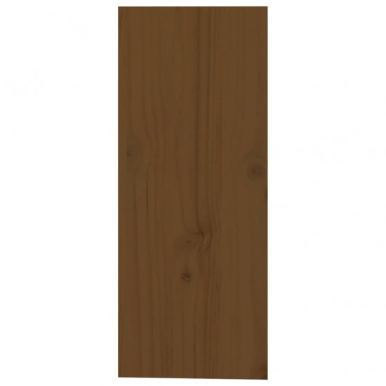 Vyno spintelė, medaus ruda, 62x25x62cm, pušies medienos masyvas