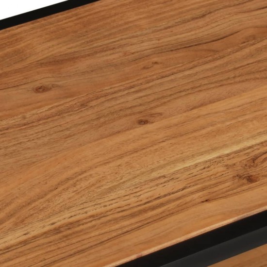 Kavos staliukas, 90x45x35cm, akacijos medienos masyvas