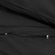 Patalynės komplektas, juodas, 240x220cm, medvilnė