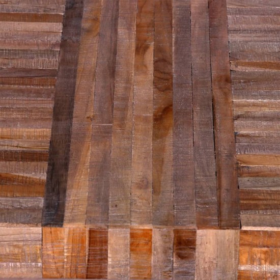 Stalas, perdirbtos tikmedžio medienos
