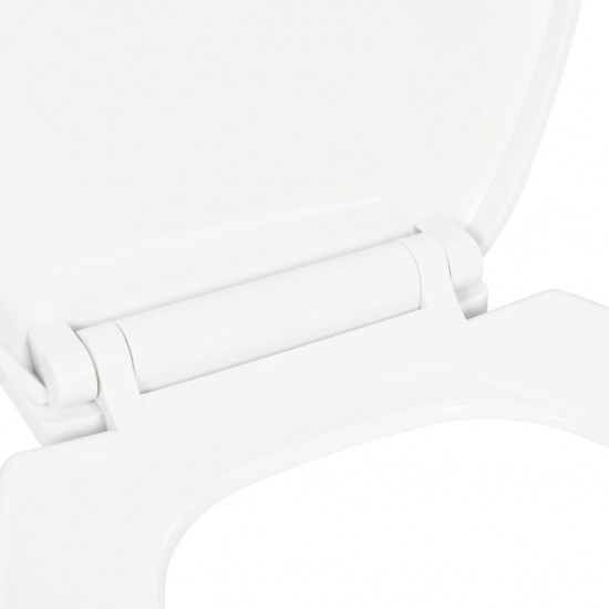 Klozeto sėdynė su Soft-close mechanizmu, balta