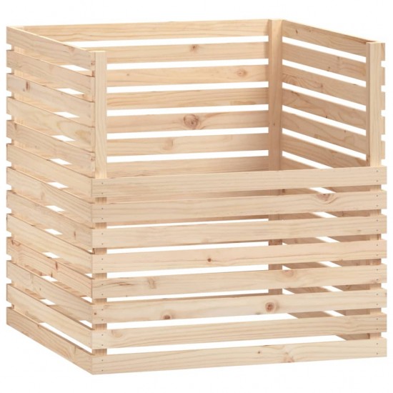 Komposto dėžė, 100x100x102cm, pušies medienos masyvas