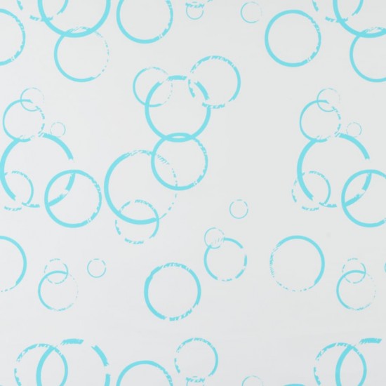 Dušo roletas, 140x240 cm, burbuliukų raštas