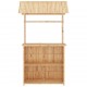 Baro baldų komplektas, 3 dalių, bambukas