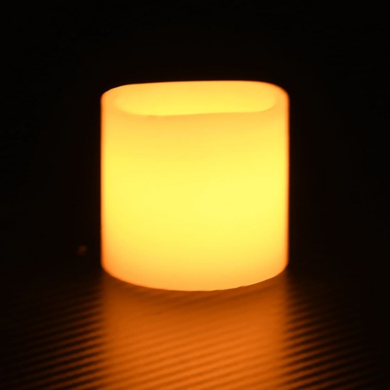 Elektrinės LED žvakės, 100vnt., šiltos baltos spalvos