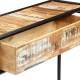 Konsolinis staliukas, 118x30x75 cm, perdirbtos medienos masyvas