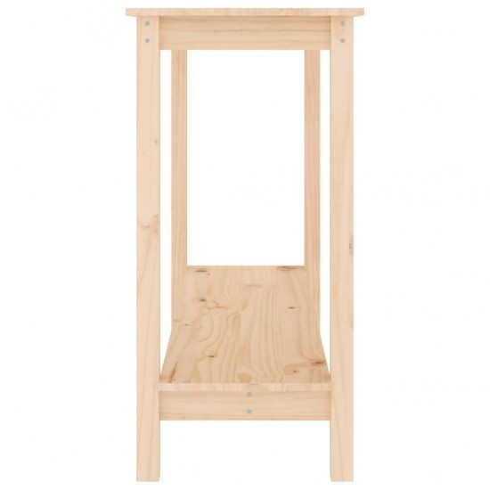Konsolinis staliukas, 110x40x80cm, pušies medienos masyvas
