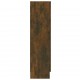 Vitrininė spintelė, dūminio ąžuolo, 82,5x30,5x115cm, mediena