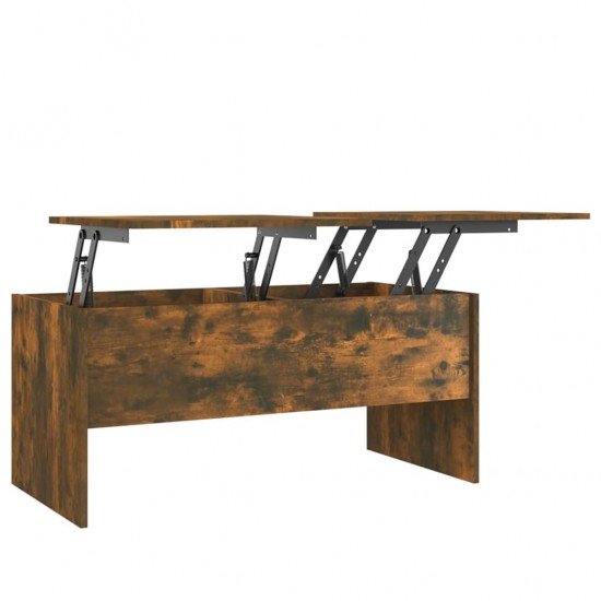 Kavos staliukas, dūminio ąžuolo, 102x50,5x46,5cm, mediena