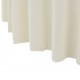 Įtempiamos staltiesės su sijonais, 2 vnt., krem. sp., 180x74 cm