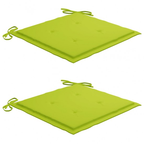Bistro komplektas su žaliomis pagalvėlėmis, 3 dalių, tikmedis