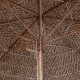 Bambukinis skėtis su stogu iš bananų lapų, 210 cm