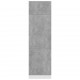 Šaldytuvo spintelė, betono pilkos spalvos, 60x57x207cm, MDP
