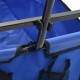Sulankstomas rankinis vežimėlis, mėlynas, plienas
