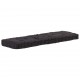 Grindų/paletės pagalvėlės, 2vnt., juodos spalvos, medvilnė